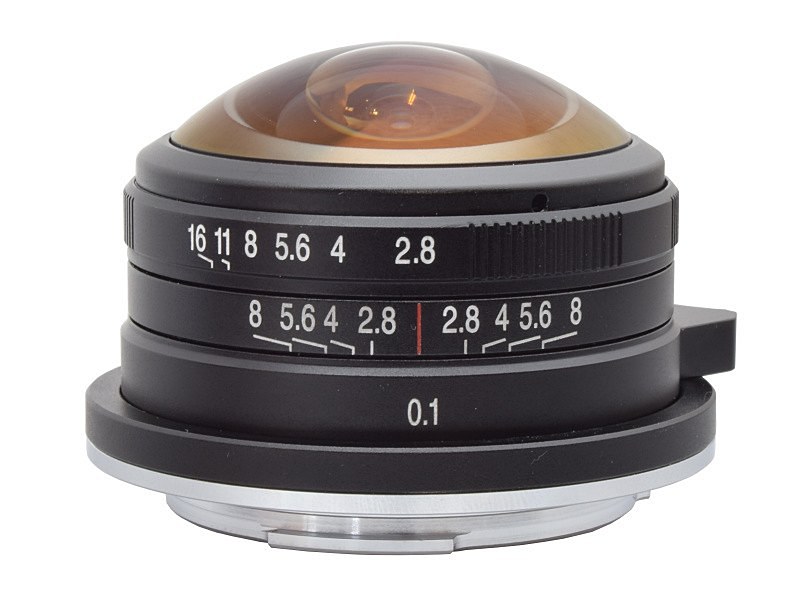 LAOWAの円周魚眼「4mm F2.8 Fisheye MFT」が9月27日発売に