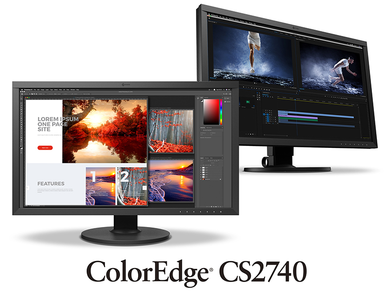 EIZO、ColorEdge初の27型4Kモニター「CS2740」 - デジカメ Watch