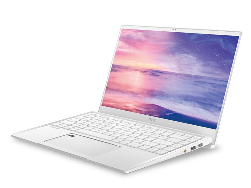 MSI、インテルCore i7-10710U搭載のクリエイター向け14インチPC
