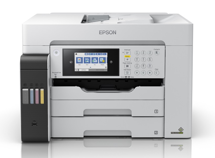 エプソン、「エコタンク」搭載プリンターに全色顔料インクを採用