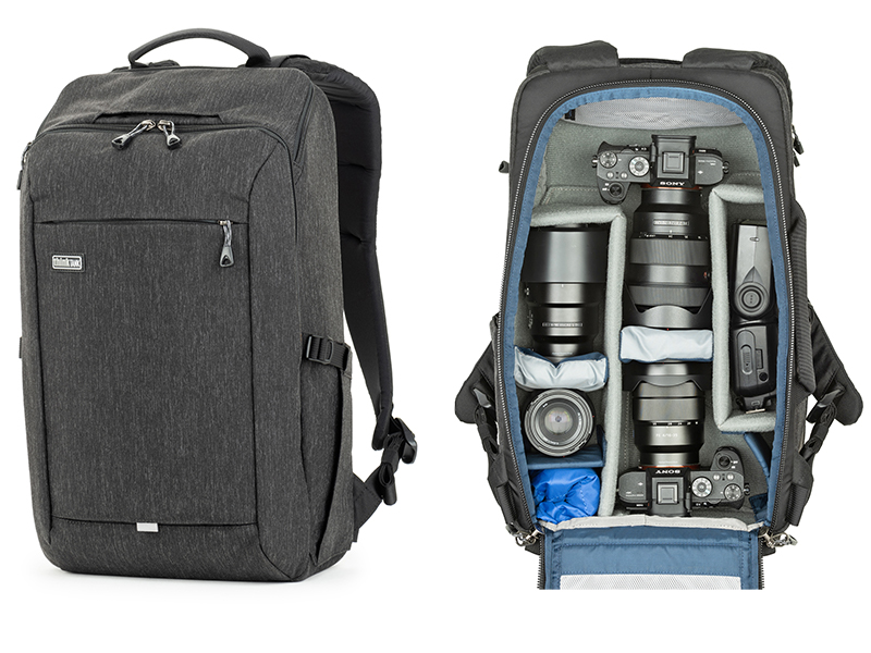 thinkTANKphoto、機能的なシンプル形状を目指したバックパック 