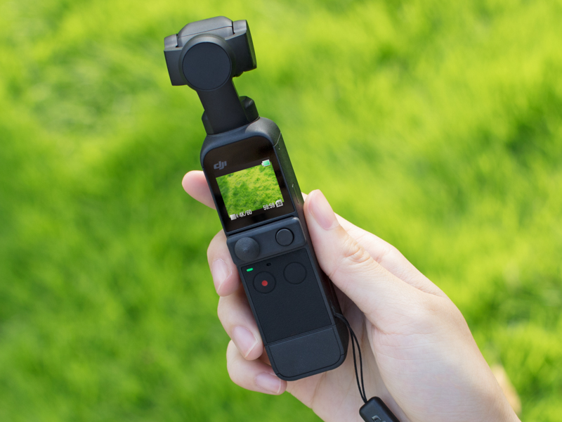 DJI OsmoPocket 3軸ジンバルスタビライザー搭載4Kカメラ