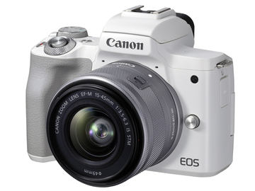 商品 KISS EOS Canon M BK(レンズなし)&マウントアダプター ボディ デジタルカメラ