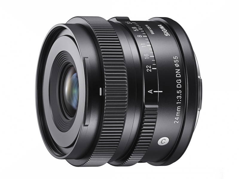 シグマ、約10cmまで寄れる広角レンズ「24mm F3.5 DG DN | C