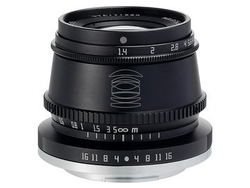 TTArtisan、APS-C対応レンズ「35mm f/1.4 C」「50mm f/1.2 C」に