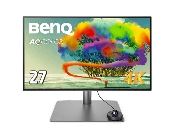 BenQ、Thunderbolt 3×2搭載の27型4Kモニター「PD2725U 