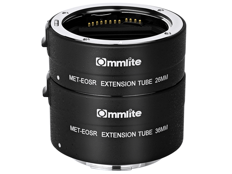 Commlite、キヤノンRFマウント用のAF対応接写リング。26mm＋36mmの