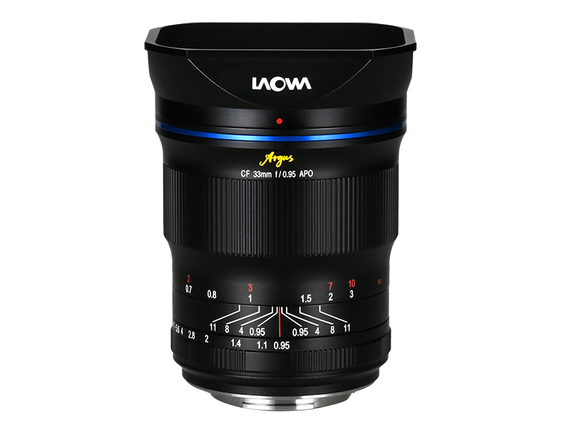 LAOWA Argus CF 33mm f0.95 APO　ニコンZマウント LAOWA、APS-C対応MFレンズ「Argus CF 33mm F0.95 APO」。E/X/RF