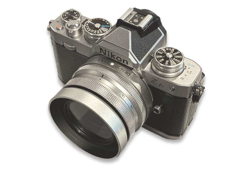 F-Foto、「NIKKOR Z DX 16-50mm」用フードにシルバーを追加。1,980円 