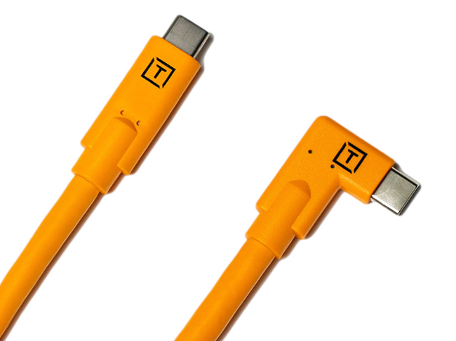 TetherTools、片側をL字コネクタにしたUSB Type-Cケーブル。USB PD 60W