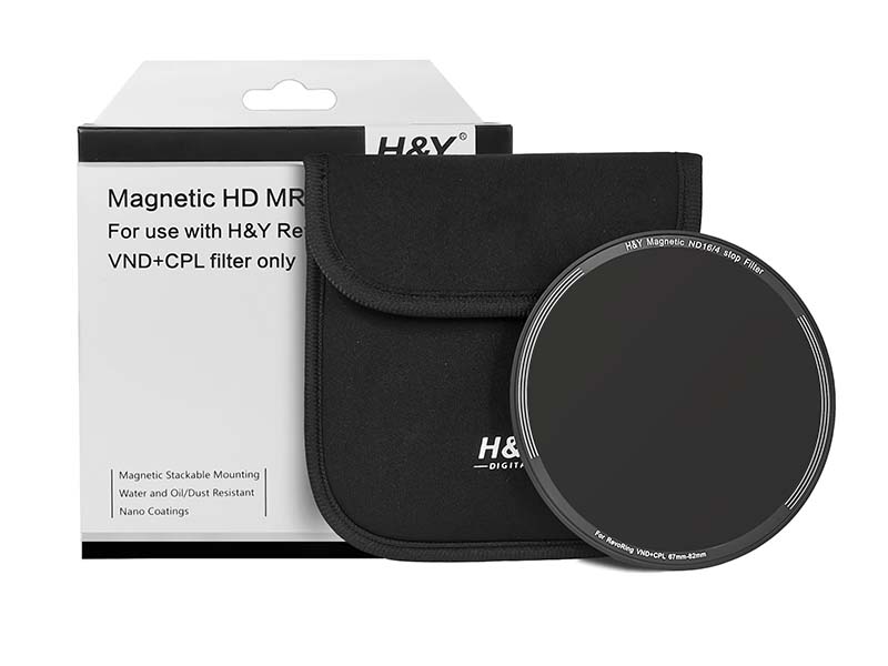 H&Y、「REVORING Vari ND3-ND1000 CPL 67-82mm」専用の単体ND