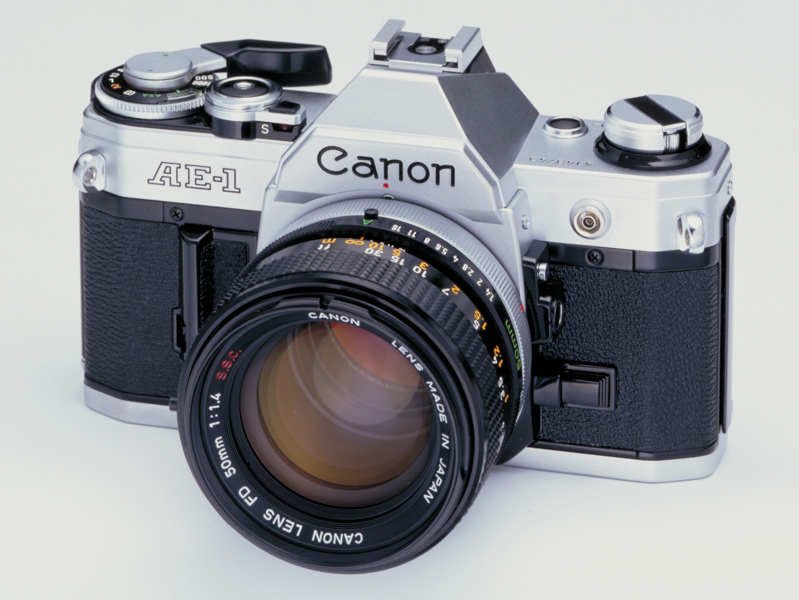 キャノンAE-1（フィルムカメラ）、レンズ3個