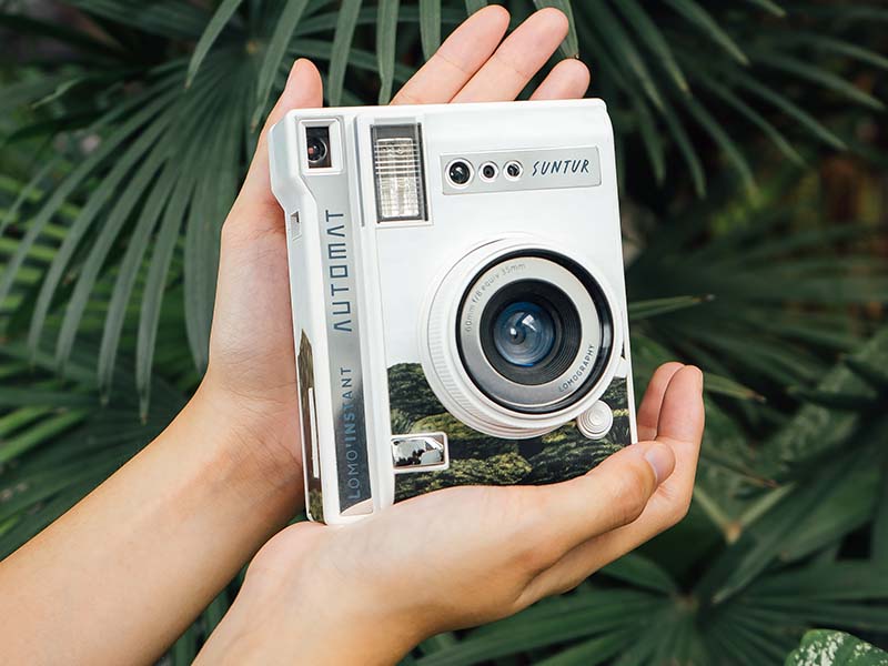 ロモグラフィー、チェキフィルム使用の「Lomo'Instant Automat」に