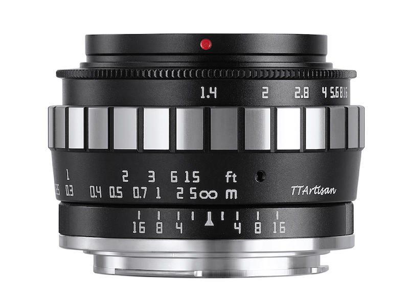 1.6万円のAPS-C用レンズ「TTArtisan 23mm f/1.4 C」に新色“ブラック