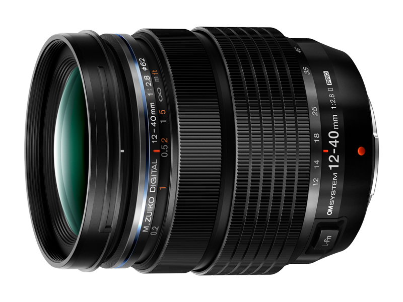 大量入荷 P-Park 店OM SYSTEM マイクロフォーサーズ標準ズームレンズ DIGITAL ED 12-40mm F2.8  PRO II 9群14枚 ブラック 12-40MM