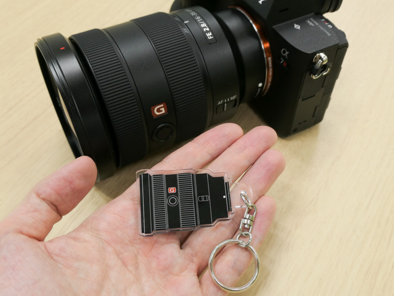 有名な Sony FE16-35mmF2.8GMキーホルダー 非売品