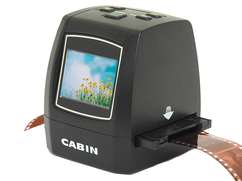 CABIN、2.4型モニター搭載のフィルムスキャナー。1.9万円 