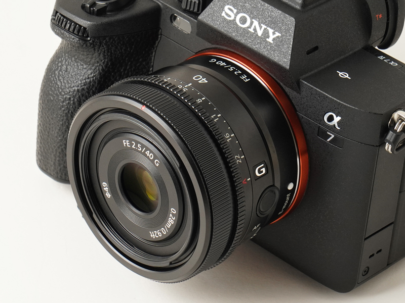 SONY FE 40mm f2.5G 超お得NDPLフィルター付き-