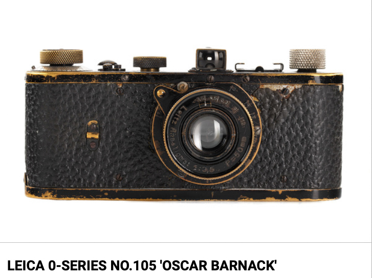 1923年の試作ライカが約20億円で落札。カメラの世界最高額 - デジカメ 