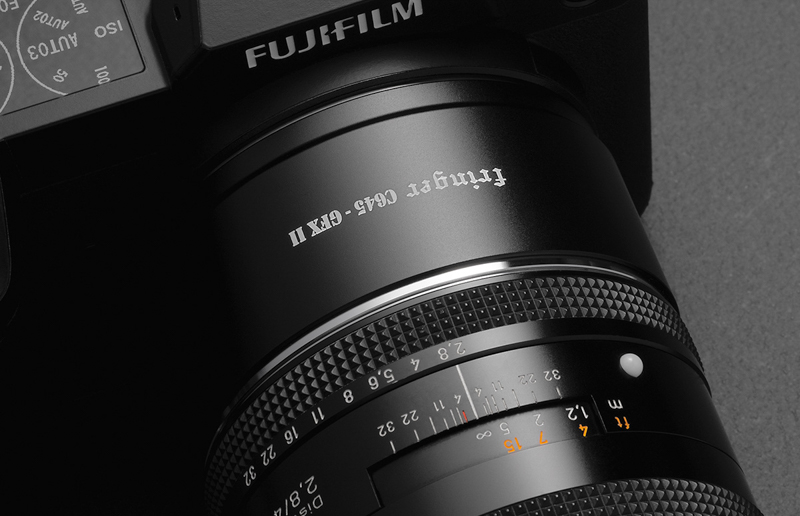 カメラ レンズ(単焦点) Fringer、コンタックス645→富士フイルムGFXの電子アタプター 