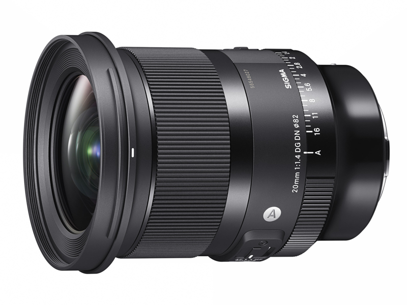 シグマ、高性能&機能充実の超広角「20mm F1.4 DG DN | Art