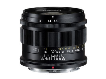 コシナ、キヤノンRFマウント用のMFレンズ「NOKTON 40mm F1.2 