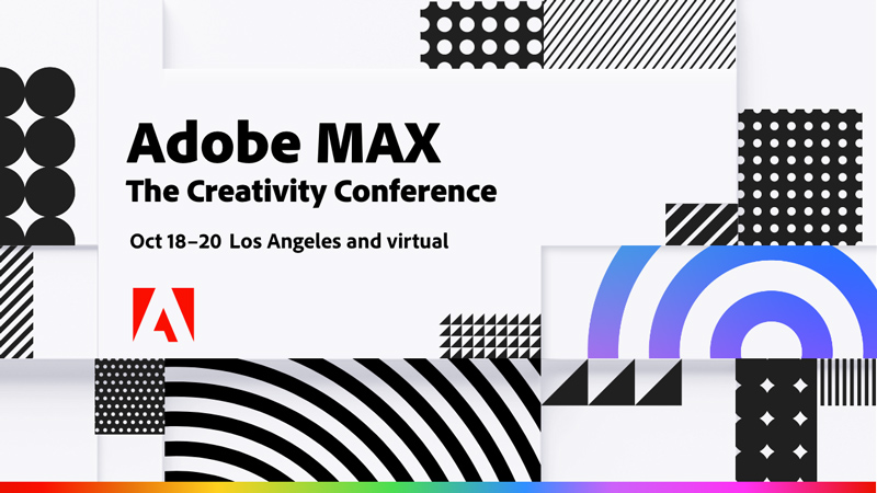 イベント告知】「Adobe MAX 2022」が10月19日・20日に開催。オンライン