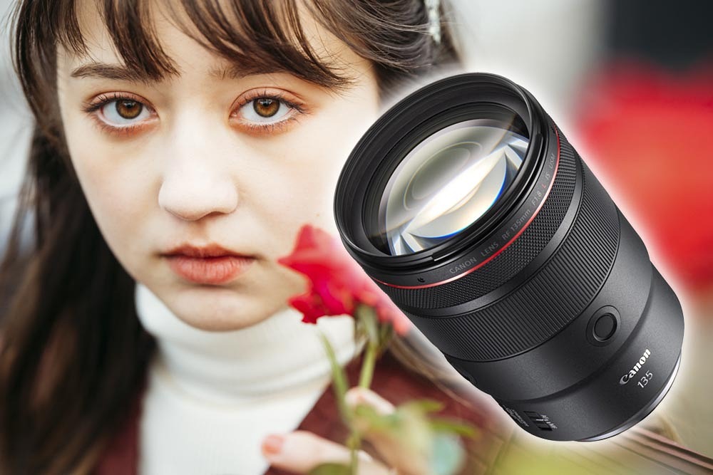 Canon一眼レフ対応！単焦点レンズ！135mm F2.8 ポートレートレンズ！