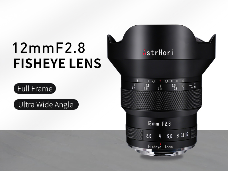 4.2万円のフルサイズ用対角魚眼レンズ「AstrHori 12mm F2.8」。5