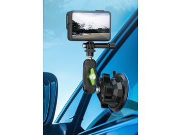 Fat Gecko、カメラ2台を搭載できる吸盤式マウント - デジカメ Watch