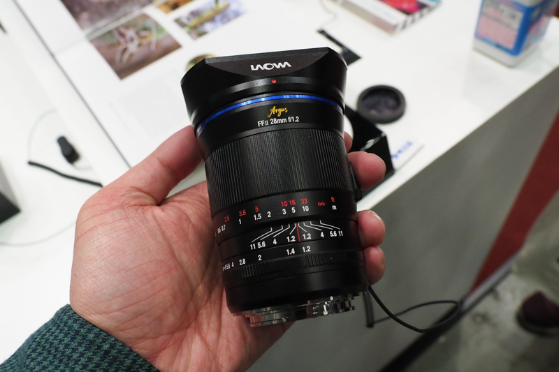 CP+2023】「LAOWA Argus 28mm F1.2 FF」「KL 70mm F1.1」が参考出品
