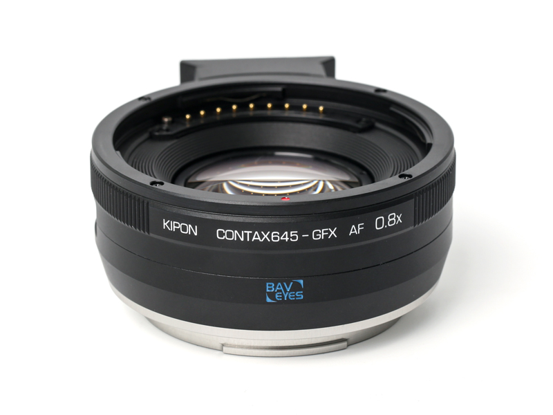 KIPON CONTAX645-Canon EF マウントアダプター - レンズ(単焦点)
