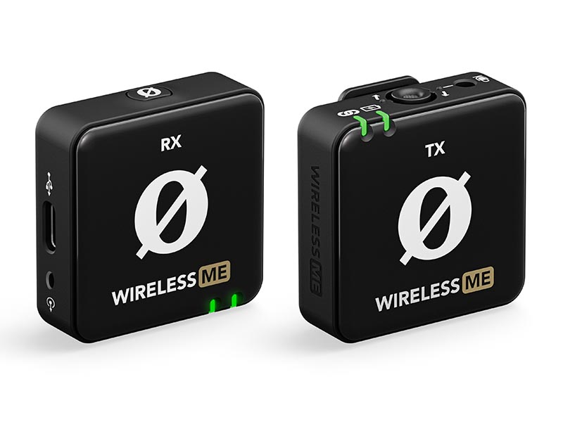 RODE、送信機/受信機ともにマイクを内蔵した「Wireless ME