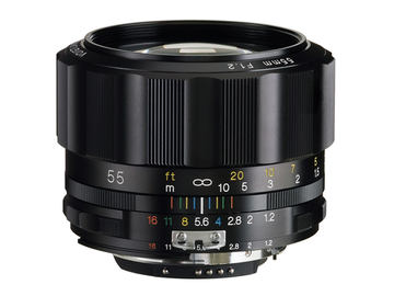 ニコンFマウント用レンズ「フォクトレンダー NOKTON 55mm F1.2 SL IIs