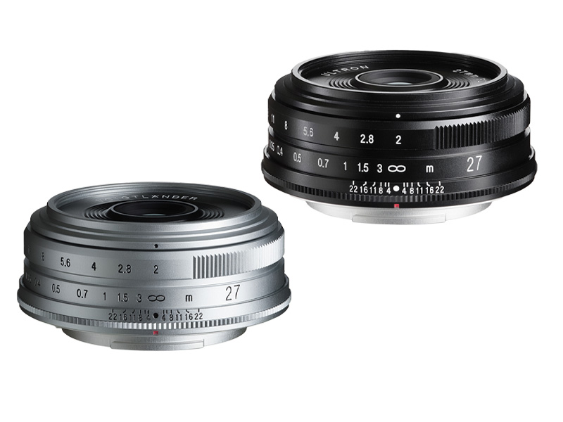 富士フイルムX用の薄型レンズ「フォクトレンダー ULTRON 27mm