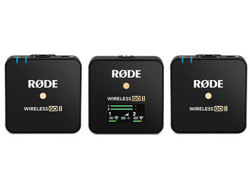 RODEの小型マイクWireless GOがデュアルチャンネルに対応し、II