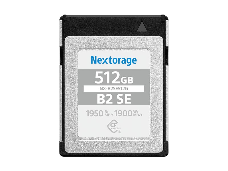 Nextorage、CFexpress Type Bの新シリーズ「NX-B2SE」を投入。容量 