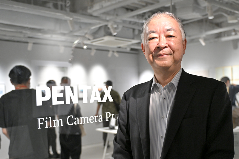 イベントレポート：開発中のフィルムカメラ試作機をサプライズ展示…PENTAX特別企画展「It’s time for film!」　赤羽社長とTKO氏のトークも