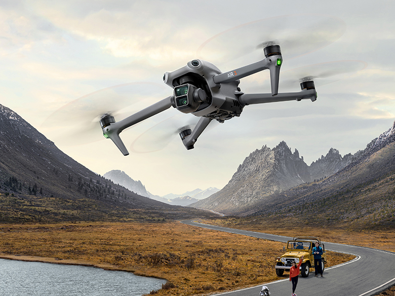 シリーズ初のデュアルカメラ搭載ドローン「DJI Air 3」 - デジカメ Watch