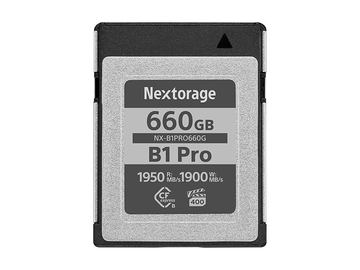 書き込み最大1,900MB/秒のCFexpress Type B、Nextorage「NX 