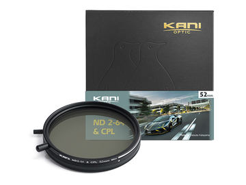 KANI、金色の枠を持つ可変ND+CPLフィルター - デジカメ Watch