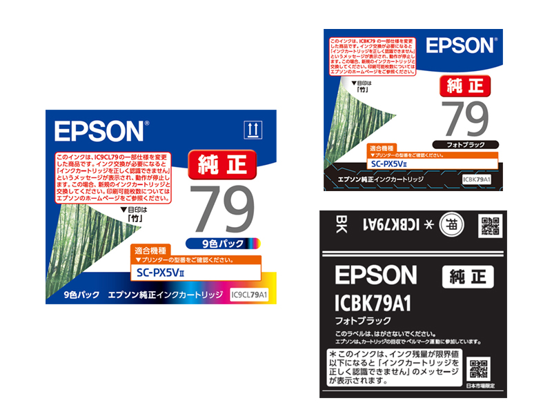 EPSON SC-PX5V2 エプソン インクカートリッジ 竹  10個セット