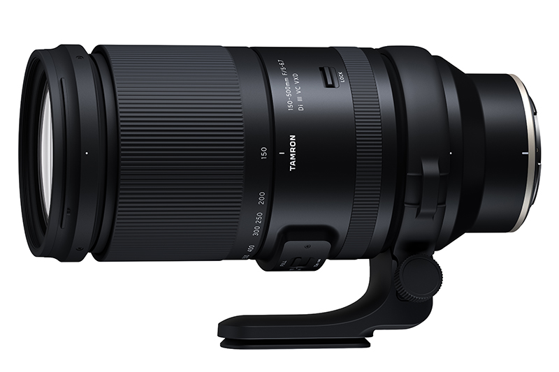 タムロン、超望遠ズーム「150-500mm F/5-6.7 Di III VC VXD」に