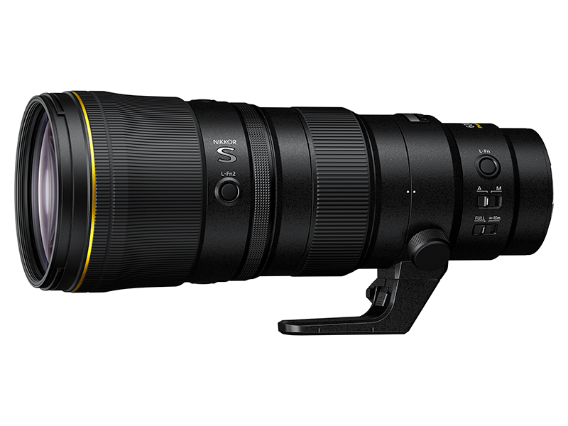 ニコン、クラス最軽量の超望遠レンズ「NIKKOR Z 600mm f/6.3 VR S 