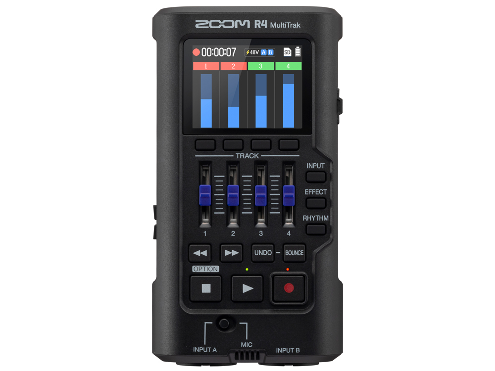 ZOOM R4 MultiTrak マルチトラックレコーダー 32bit Amazon.co.jp: ZOOM ズーム R4 ポータブルマルチトラックレコーダー