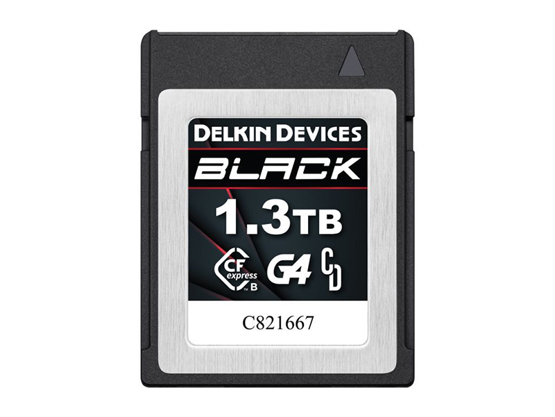 Delkin、CFexpress Type B「BLACK」に高速化した第4世代
