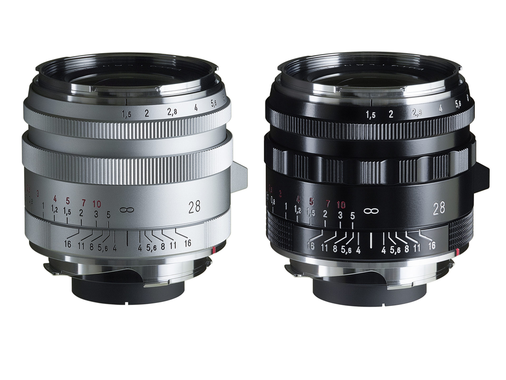 ライカM用の広角大口径レンズ「NOKTON Vintage Line 28mm F1.5 Aspherical VM」。2種類の鏡筒デザイン -  デジカメ Watch