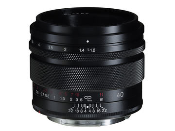 コシナ、キヤノンRFマウント用のMFレンズ「NOKTON 40mm F1.2 