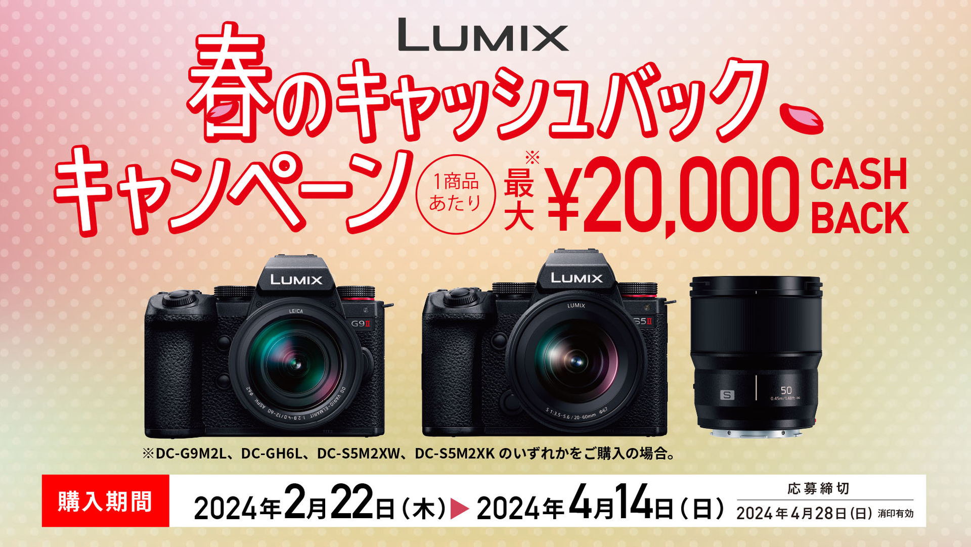 【キャンペーン】パナソニック、LUMIX購入で最大2万円を還元する ...