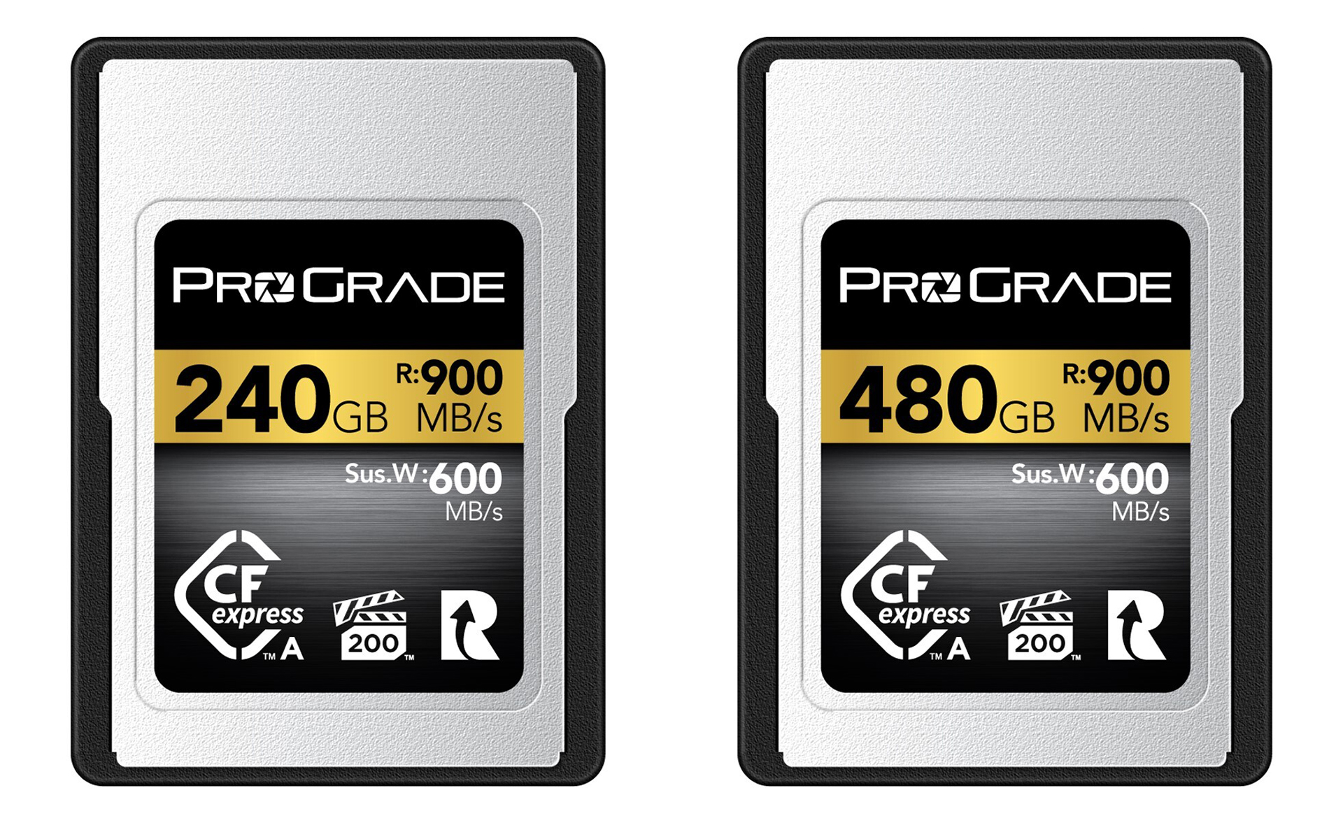 ProGrade Digital、CFexpress Type Aカードに「GOLD」シリーズを